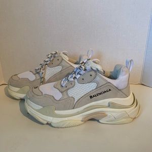 Balenciaga Triple S Cream 39